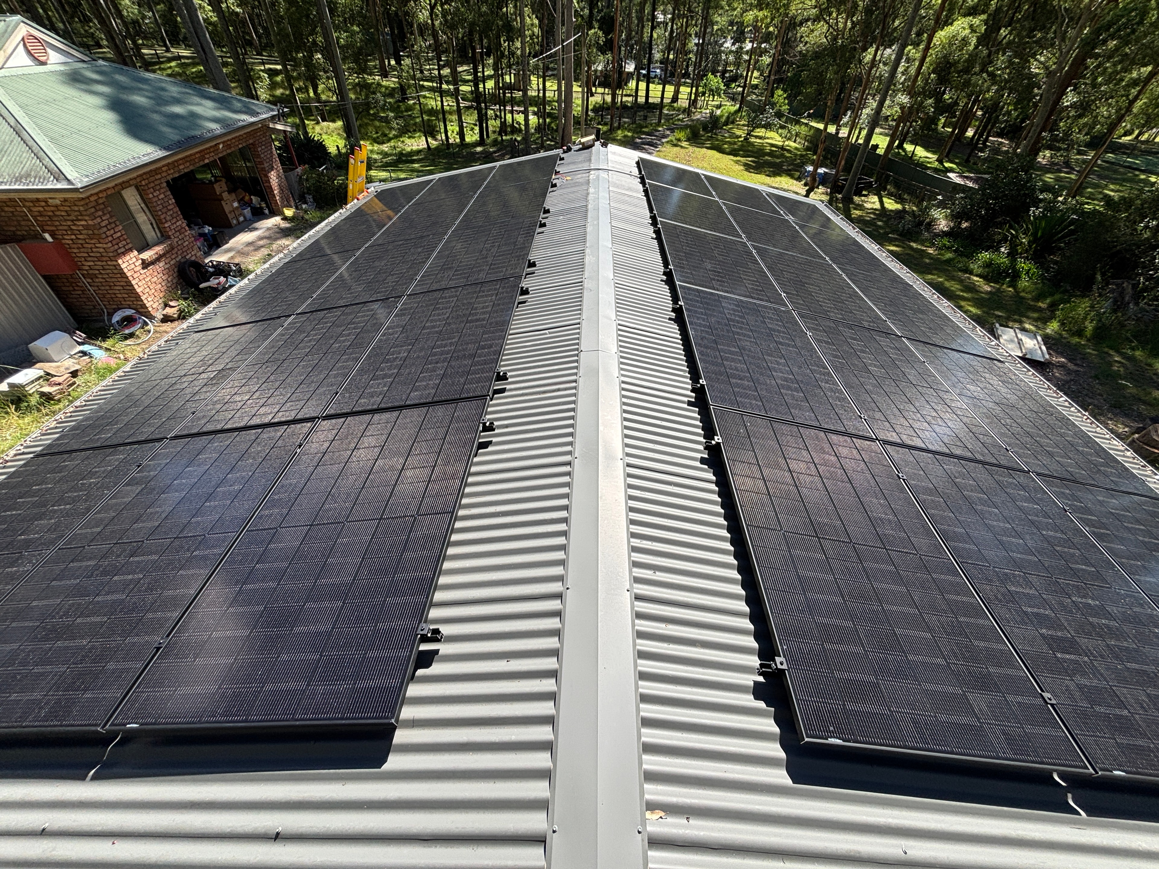 ROGELEC solar installation on a Central Coast home